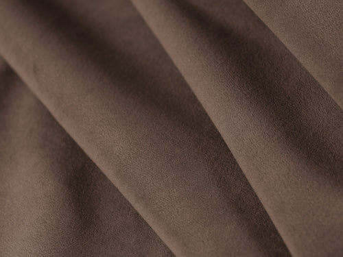 Cosmopolitan Design Converteerbare hoekbank rechts met opbergdoos Matera 4-zits, flueel chocolade - 173x253x86cm