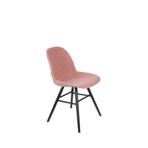 Zuiver Albert Kuip Soft Eetkamerstoelen Roze - Set van 2 - vtwonen shop