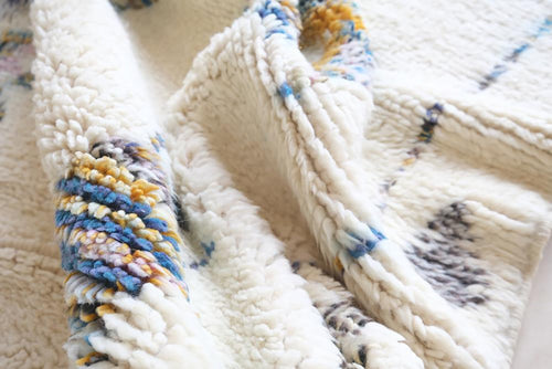 AFK Living vloerkleed Berber - handgemaakt - Wol - 80 cm x 240 cm