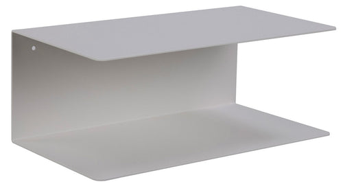 Lisomme Yara metalen wandplank wit - 35 x 20 cm - vtwonen shop