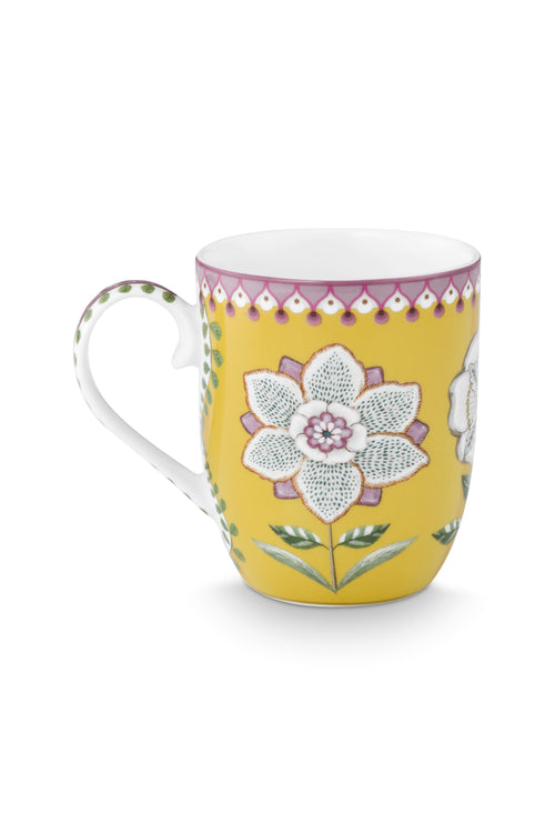 Pip Studio - Kleine Mokken - Lily & Lotus - Geel - Set van 6