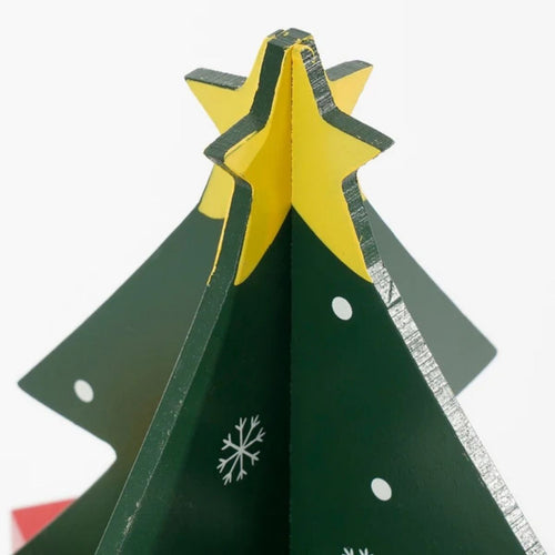 Mica Decorations Kerst Adventskalender - Kerstboom met 24 Cadeauvakjes - Advent Kalender 2026 - voor Kinderen en Volwassenen - H30 x D27,5 cm - 100%