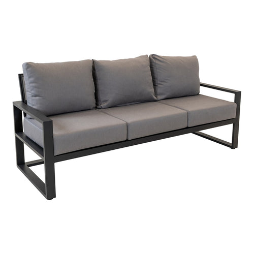 Lesli Living loveseat Tormenta - grijs - 209x80x86cm