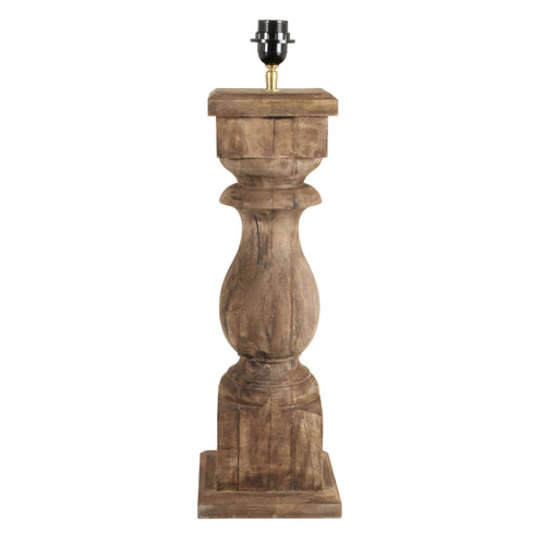 Light & Living lampvoet  - bruin - 19x19x64 cm