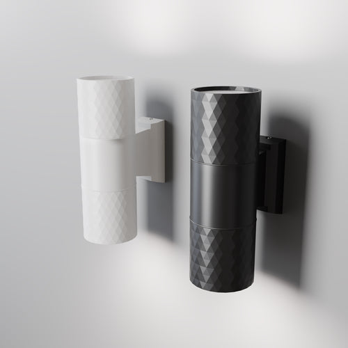 Maytoni Outdoor - Wandlamp Bowery - Zwart - Ø6,5 - vtwonen shop