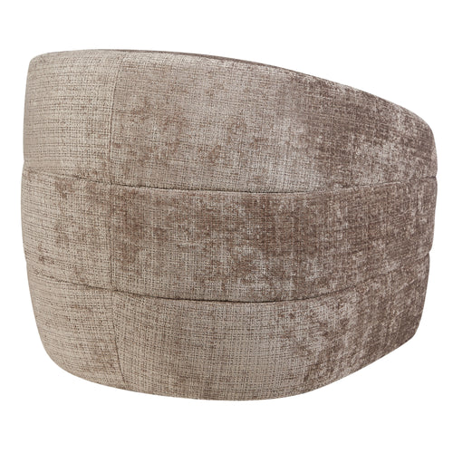 Starfurn Draaifauteuil Yara - Taupe - 82x85x77 cm