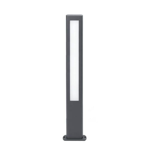 Faro Nanda - Hoge LED tuinpaal lichtgrijs IP54
