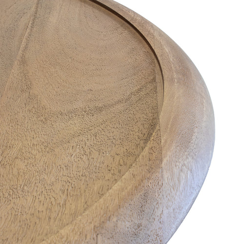 DÉJA Living Salontafel June - Rond - Mangohout - Ø85cm - vtwonen shop