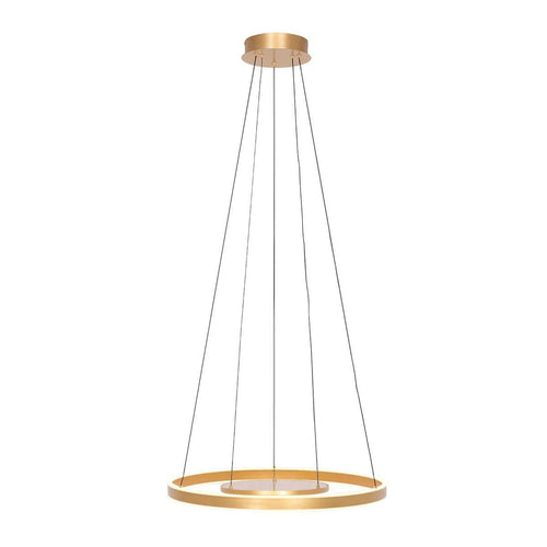 Steinhauer hanglamp Ringlux - 2 lichts - 60x 150 cm - mat goud - vtwonen shop