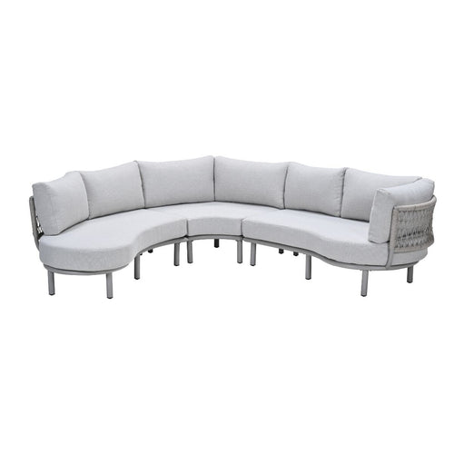 Garden Impressions Lounge dining set Algarve 3-delig - taupe