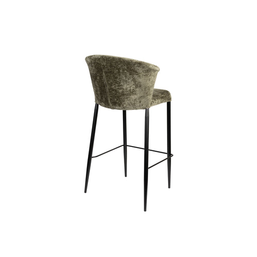 Dutchbone Georgia Barkrukken rugleuning 73 cm Groen - Set van 2