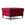 Cosmopolitan Design Poef Kyoto flueel, flessengroen - 70x70x45cm