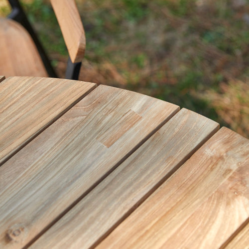 Tikamoon Tuintafel in gerecycled massief teak voor 6 personen - Naturel - vtwonen shop