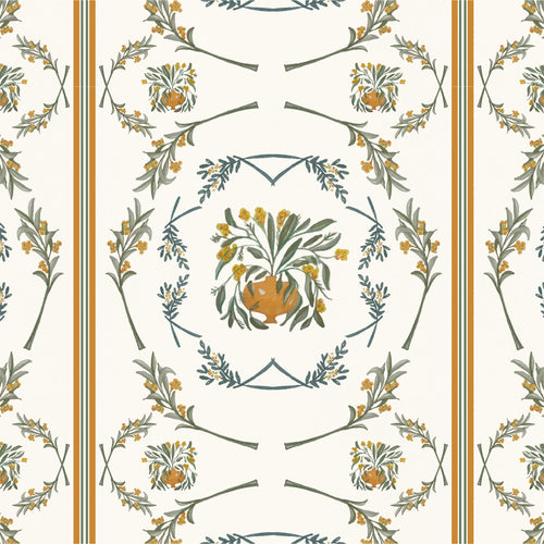 Catchii Behang Jardin de Provence gebroken wit - vtwonen shop