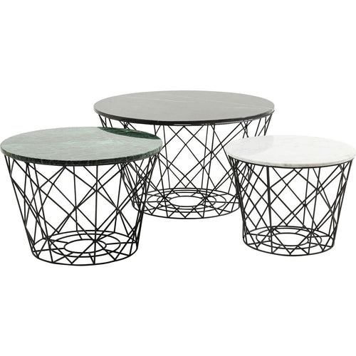 Kare Design Salontafel East Round (3/Set) - vtwonen shop