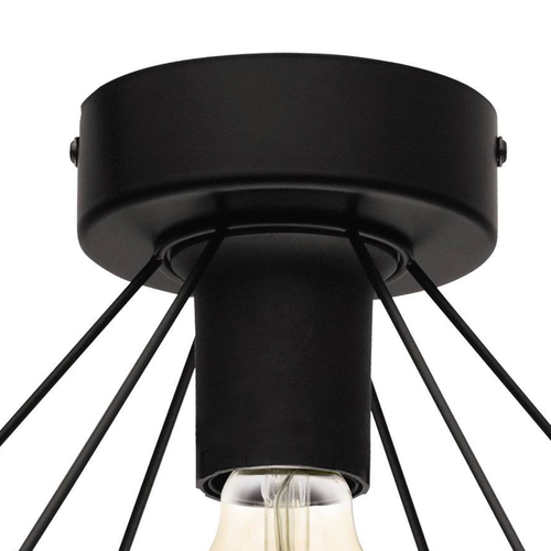 EGLO plafondlamp Tarbes - e27 - ø 32,5 cm - zwart