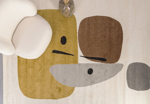 AFK Living vloerkleed Collage - zeer zacht - veelkleurig - 160 x 230 cm - vtwonen shop