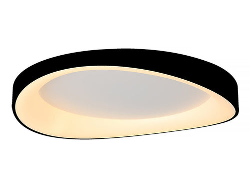 Freelight plafondlamp Duna - 1 lichts - 60  x 10.5   cm - zwart - vtwonen shop