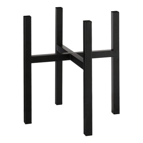 Mica Decorations Ascot Plantenstandaard XL - L38 x B38 x H40cm - Metaal - Zwart