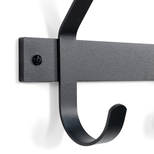 Spinder Design kapstok Dexter 5 - Zwart - 5 haken - vtwonen shop