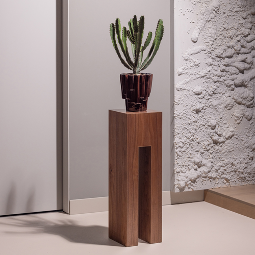WOOOD plantenstandaard Plantor - MDF - Bruin - 80x24x24