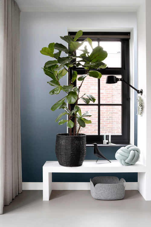 ESTAhome fotobehang kamerhoog dip dye kleurverloop grijsblauw - 200 x 279 cm - 159450 - vtwonen shop