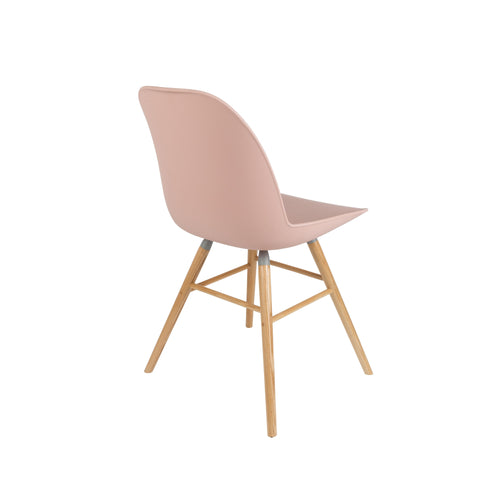 Zuiver Albert Kuip Eetkamerstoelen Roze - Set van 2 - vtwonen shop