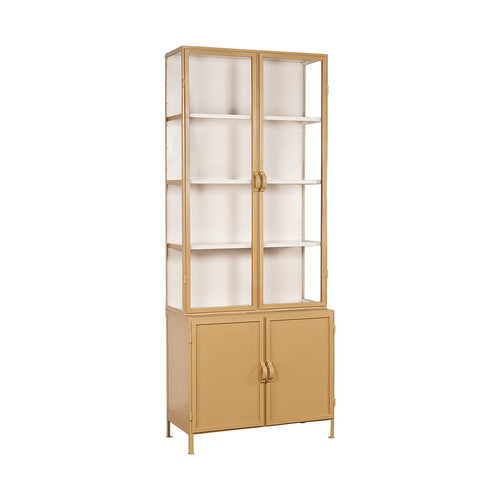 New Routz Vitrinekast Detroit Small mosterd