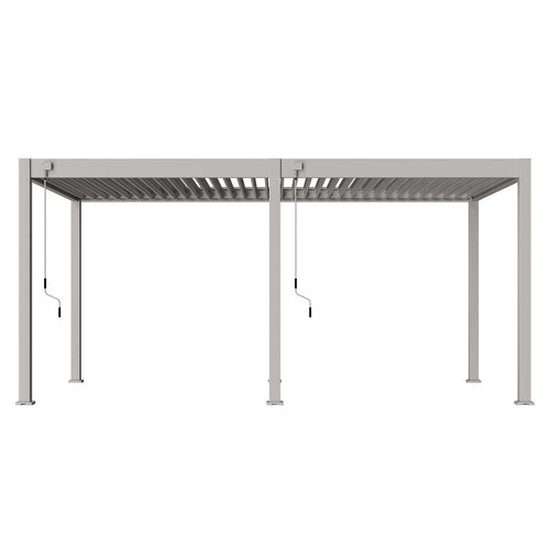 Garden Impressions Pergola bioclimatic tuinpaviljoen 300x530xH255 cm - zand