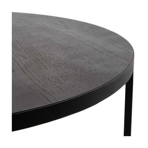 Atmooz salontafel Shafir S/2 80/60 - zwart