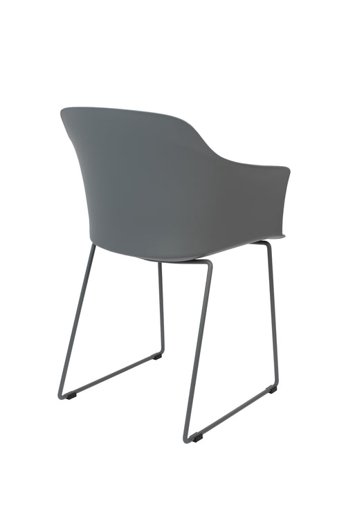 Housecraft Living Tango Eetkamerstoelen armleuning Grijs - Set van 2 - vtwonen shop