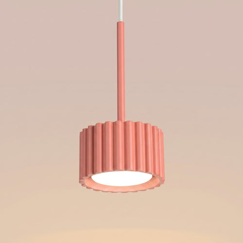 Sollux Lighting Hanglamp AURA 1 perzik Gx53 - 10x10x125cm