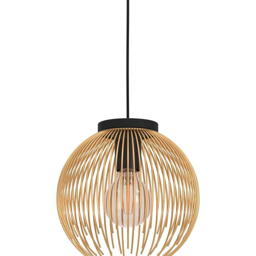 EGLO hanglamp Venezuela - e27 - ø 23,5 cm - goud/zwart