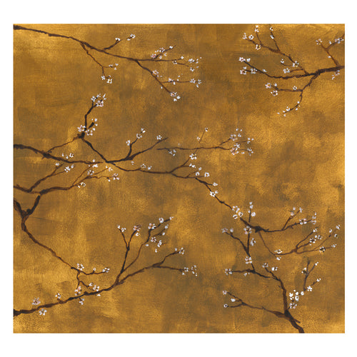 Art for the Home Fotobehang - Chinese Bloesem - Geel - 280x300cm - vtwonen shop