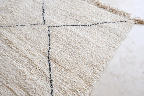 AFK Living vloerkleed Berber - handgemaakt - Wol - 80 x 240 cm