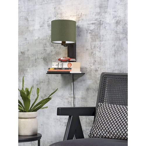 GOOD&MOJO wandlamp Andes - zwart - 19x24x36cm - vtwonen shop