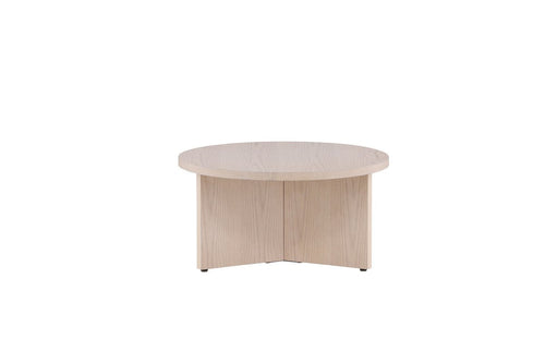 BRAM Salontafel Rosaria - ø85 cm - Whitewash - vtwonen shop