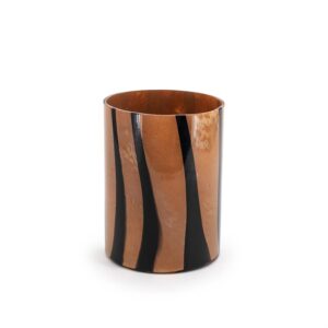 FurniLux Vaas Niala bruin - 15x15x20 cm - vtwonen shop