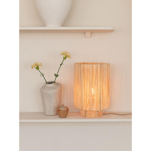 GOOD&MOJO tafellamp Panama - bruin - 36x24x36cm - vtwonen shop