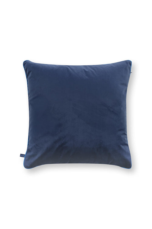 Pip Studio Sierkussen Mumbai Morning Blauw Fluweel 60 x 60 cm