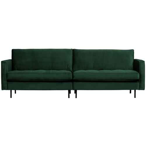 BePureHome classic 3-zits bank Rodeo - Velvet - Green forest - vtwonen shop