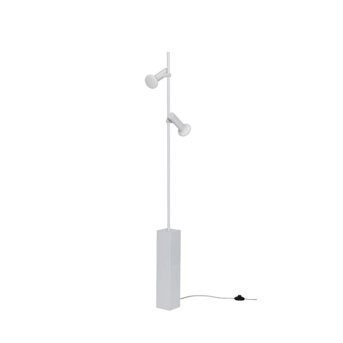 Hübsch vloerlamp Set - glas/ijzer - 18x20xh160cm