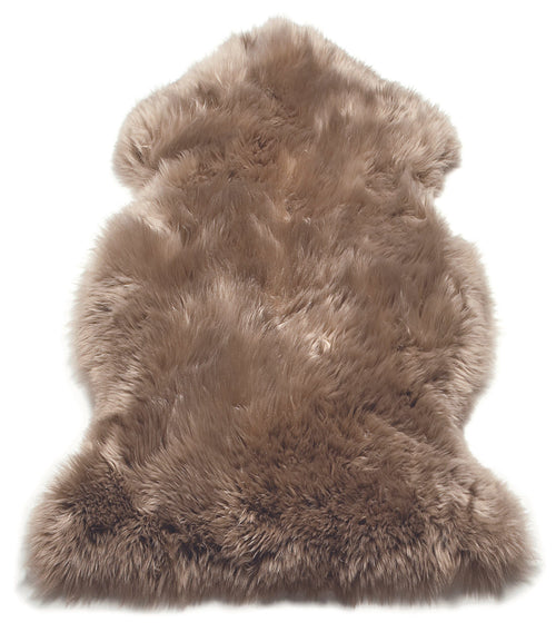 Vloerkleed MOMO Rugs Sheepskin Taupe 60x180 cm - vtwonen shop