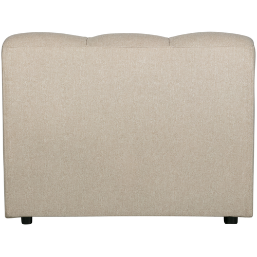 WOOOD fauteuil Pepper - Stof - Zand - 79x100x92 - vtwonen shop