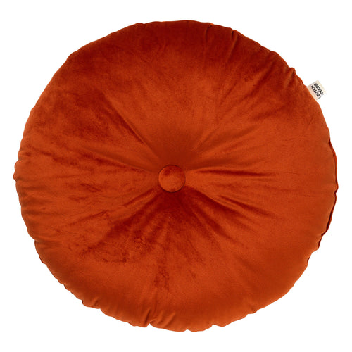 KUSSENSET - 4-delig - Velvet Shapes - 45x45 cm en Ø38 cm - inclusief binnenkussens - oranje, roze
