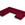 Cosmopolitan Design Panoramische hoekbank links Bali 7-zits, flueel, donkerblauw - 256x327x75cm