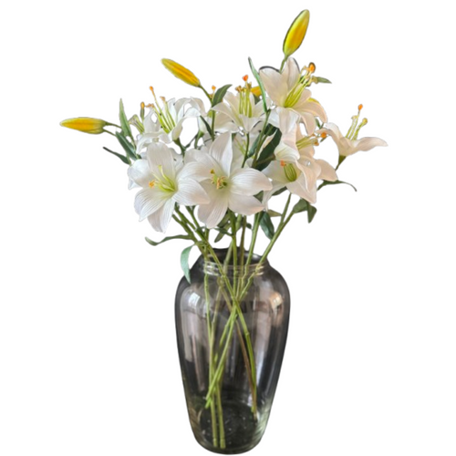 Flourify kunstbloem - Lelie - 60 cm - bundel van 5 - vtwonen shop