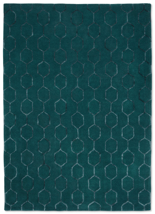 Vloerkleed Wedgewood Gio Teal 039107 120x180 cm