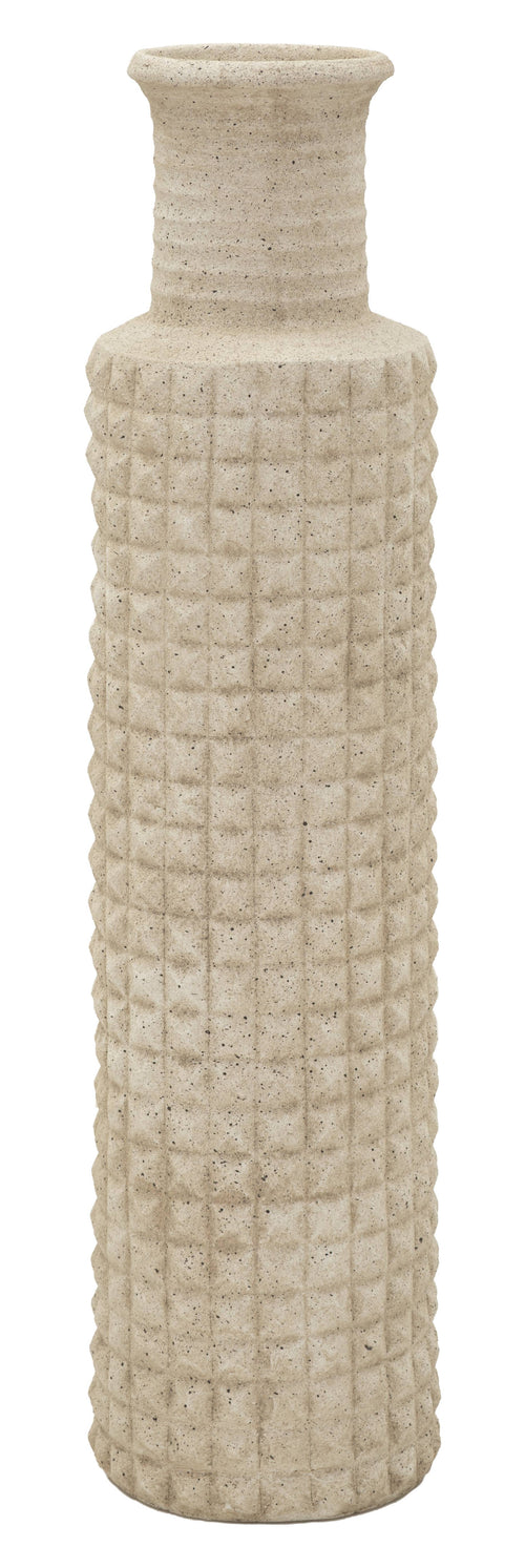 Mauro Ferretti buitenvaas - Ø 24,5x97 cm - beige