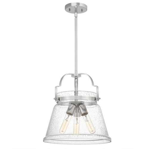Elstead Quoizel Wimberley Koepel Hanglamp Plafondlamp Gepolijst Chroom